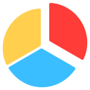 gráfico de pizza icon
