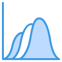 gráfico de ondas icon