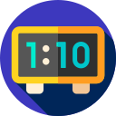 reloj digital icon