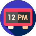 reloj digital icon