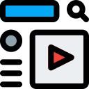 reproductor multimedia icon