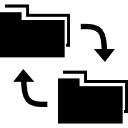 símbolo de interfaz de intercambio de datos 