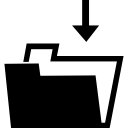 Data in folder icon