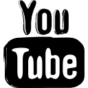 youtube esbozó el logotipo social 