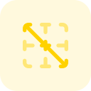 diagonal icon