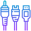 cable de audio icon