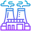 energía nuclear icon