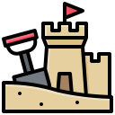 castillo de arena icon