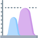 gráfico de ondas icon