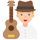 Guitarist icon