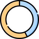 gráfico circular icon