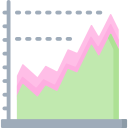 gráfico de linea icon