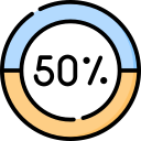 gráfico circular icon