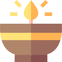 lámpara de diwali icon