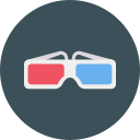 gafas 3d icon