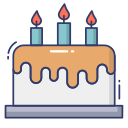 pastel de cumpleaños icon