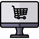 las compras en línea icon