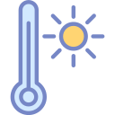 alta temperatura icon