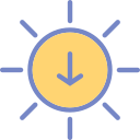 puesta de sol icon