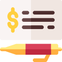 cheque icon