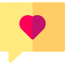 mensaje de amor icon