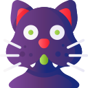 gato negro icon