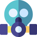 máscara de gas icon