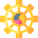 rueda del dharma icon