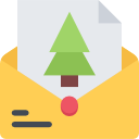 tarjeta de navidad icon