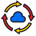 transferencia de datos icon