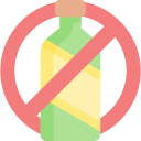 no alcohol