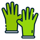 guantes de goma icon