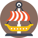 barco pirata icon