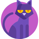 gato negro icon