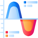 gráfico de onda icon