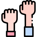 levantar la mano icon