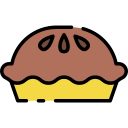 pie de manzana icon