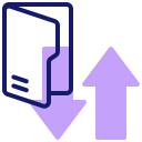 transferencia de datos icon