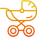 carrito de bebé icon