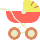 carrito de bebé icon