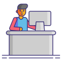 computadora de escritorio icon