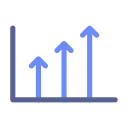 gráfico de crecimiento icon