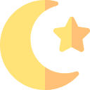 luna y estrellas icon