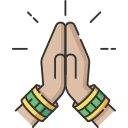 namaste icon