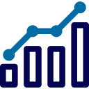 gráfico de crecimiento icon