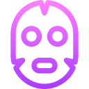 máscara facial icon