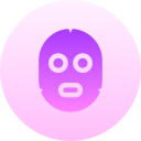 máscara facial icon