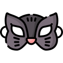 máscara de gato icon