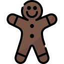 hombre de pan de jengibre icon