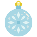 pelota de navidad icon